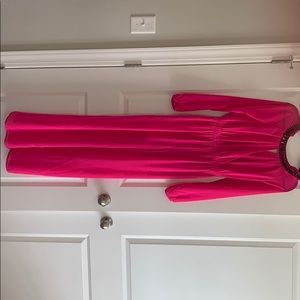 Hot Pink Jumpsuit